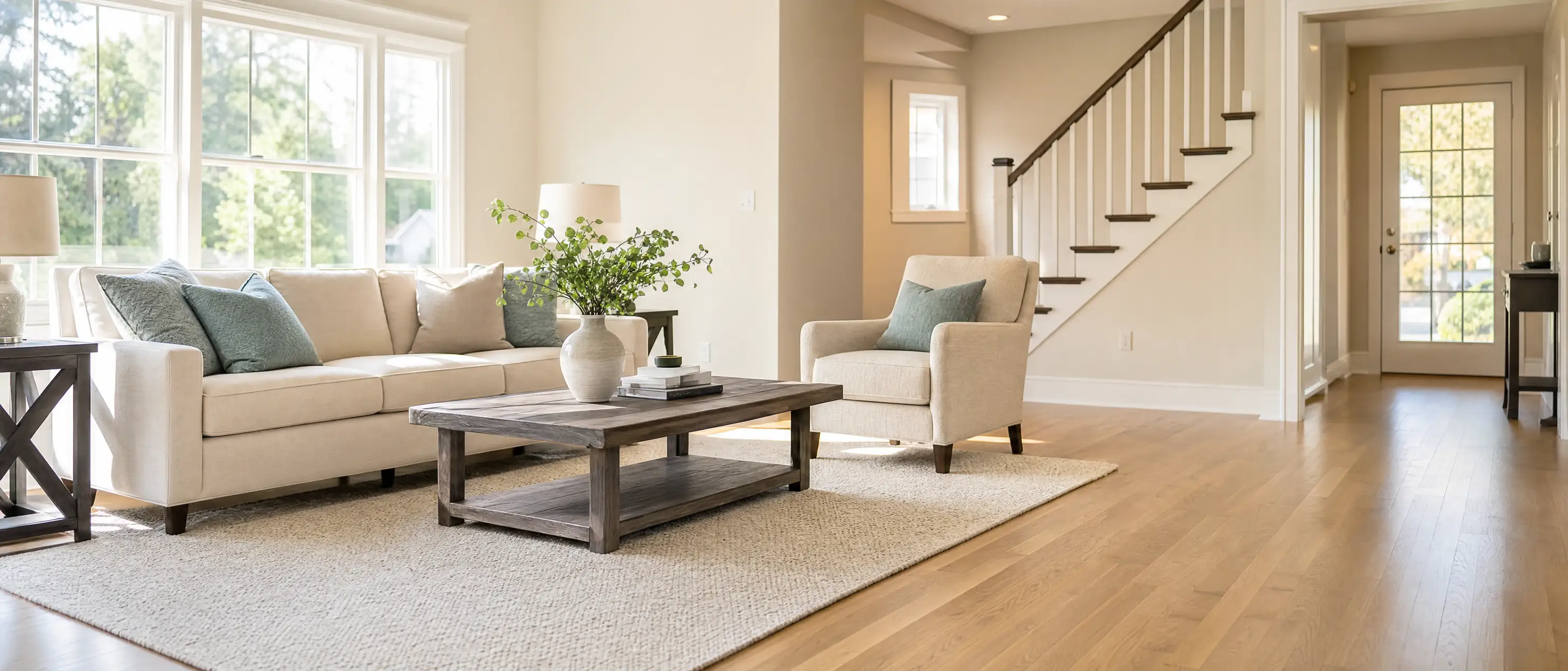 A bright, freshly cleaned space by Rhode Island Cleaning Service